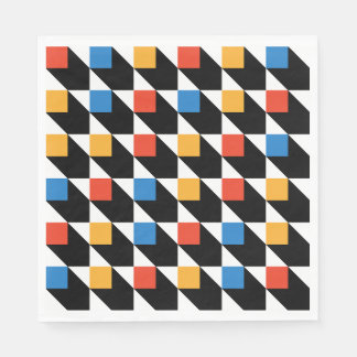 Colourful Squares Napkin