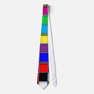 Colourful Squares Tie Customisable