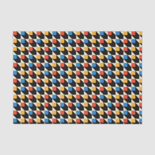 Colourful Squares Tissue Paper