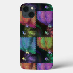 Colourful Squash Quilt iPhone 13 Case