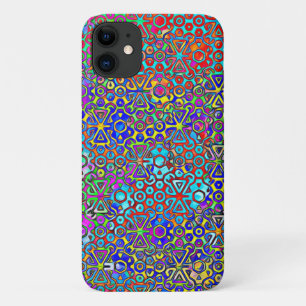 Colourful Stained Glass Design iPhone 11 Case