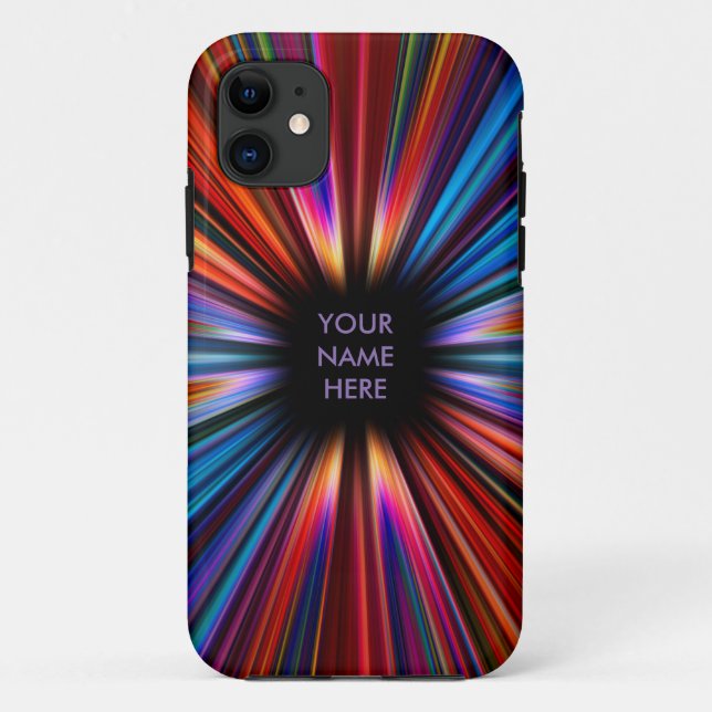 Colourful starburst explosion Case-Mate iPhone case (Back)