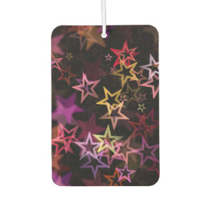 Colourful Stars Dance Whimsically  Car Air Freshener
