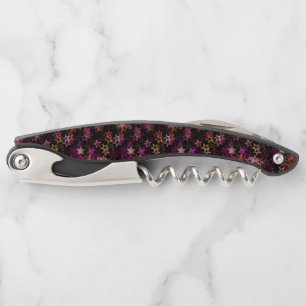Colourful Stars Dance Whimsically Corkscrew