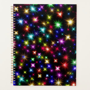 Colourful Stars Fireworks Design Planner
