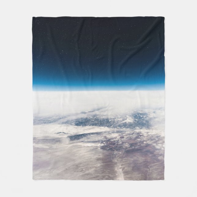 Colourful Stars Fleece Blanket (Front)