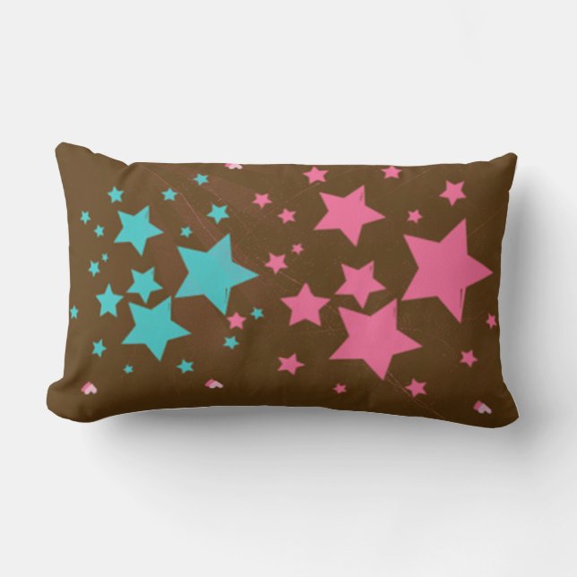 Colourful Stars Pillow (Front)