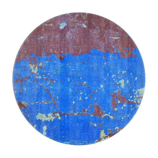 Colourful steel rust: abstract texture cutting board (Front)