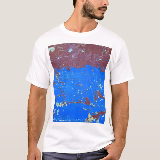 Colourful steel rust: abstract texture T-Shirt (Front)