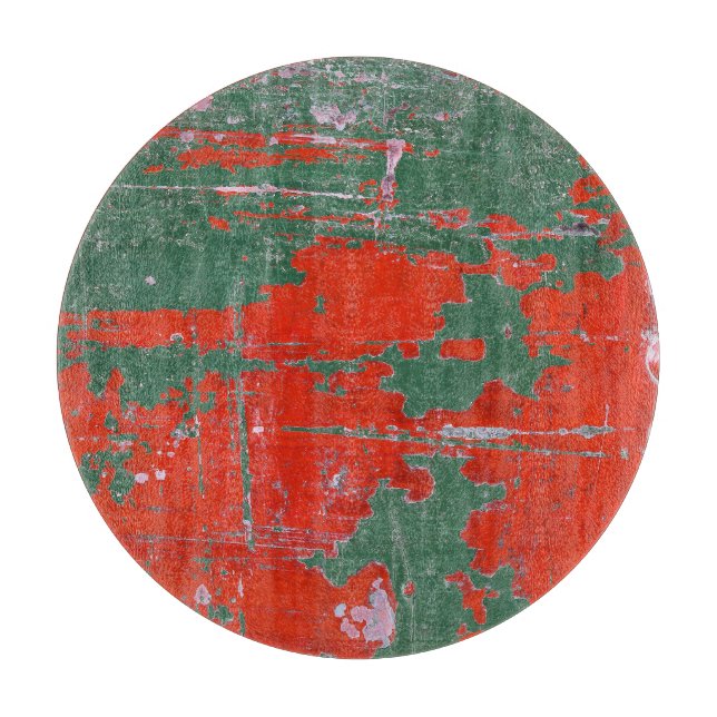 Colourful steel rust, textured background. cutting board (Front)