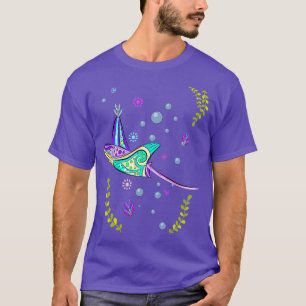 Colourful Stingray T-Shirt