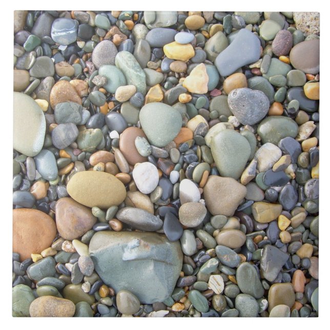 Colourful stones and rocks tile (Front)