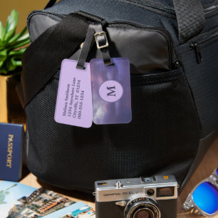 Colourful Storm Clouds Luggage Tag