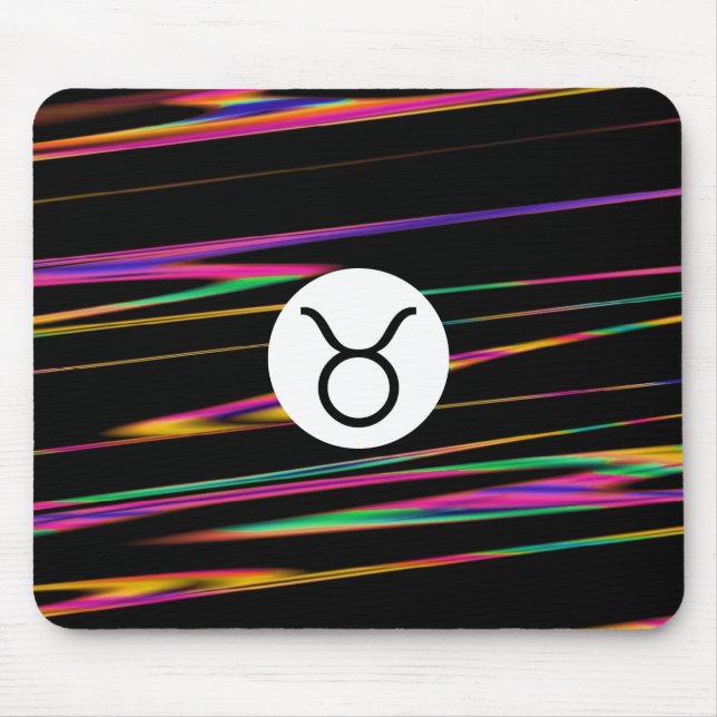 Colourful strands - Taurus Mouse Pad (Front)