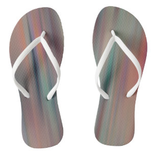 Colourful Streaks Thongs