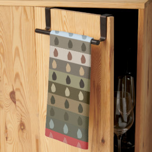 Colourful Stripe Tribal Tea Towel