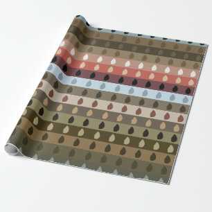 Colourful Stripe Tribal Wrapping Paper