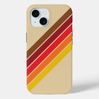 Colourful Striped 70s 80s Retro Racing Stripes