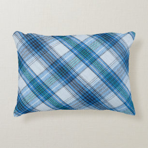 Colourful Striped loincloth fabric background Decorative Cushion