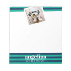 Colourful Striped Pattern Custom Name and Photo