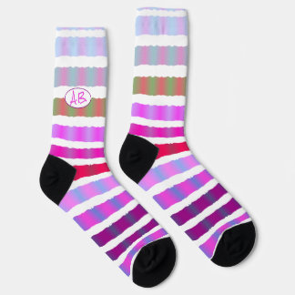 Colourful Stripelike Designer Socks