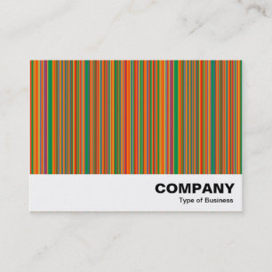 Colourful Stripes 02 Business Card