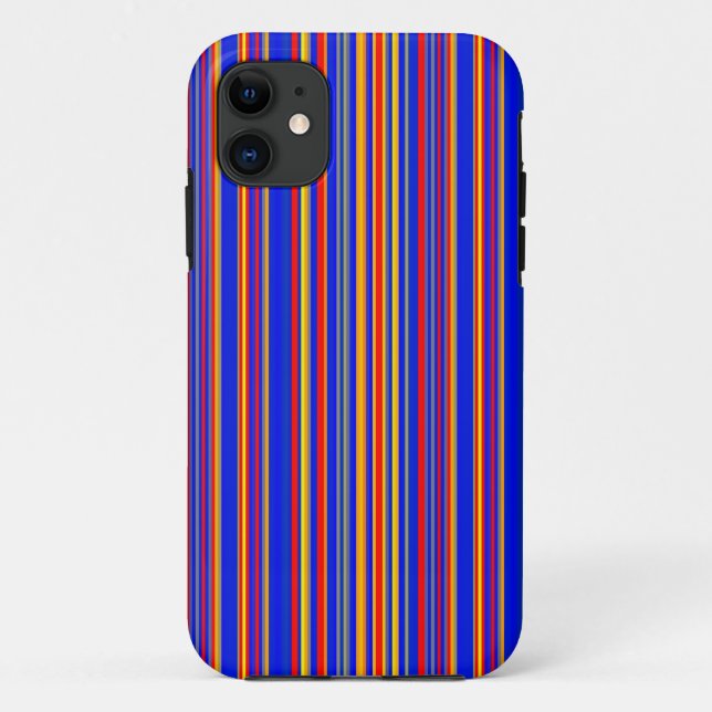 Colourful Stripes 04 Case-Mate iPhone Case (Back)