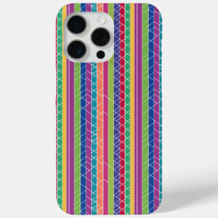Colourful Stripes iPhone 15 Pro Max Case
