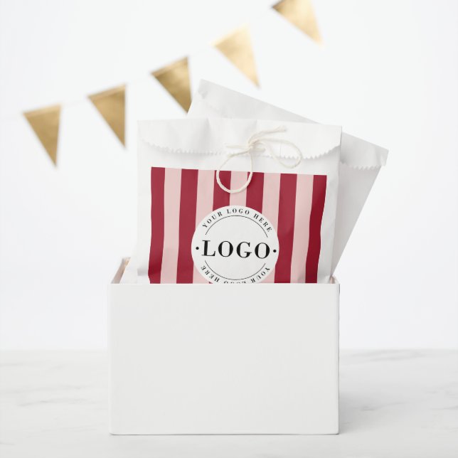 Colourful Stripes Company Business Promotion Gifts Favour Bag (Party)