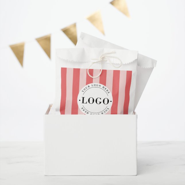 Colourful Stripes Company Business Promotion Gifts Favour Bag (Party)