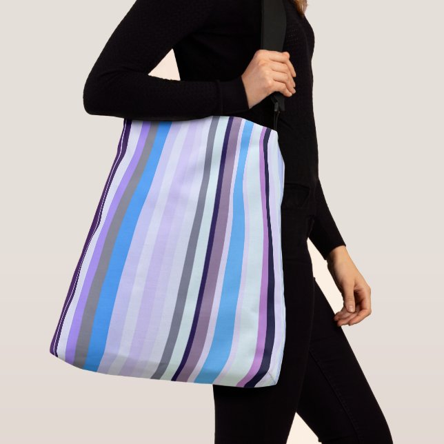 Colourful stripes  crossbody bag (Close Up)