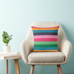 Colourful Stripes Cushion
