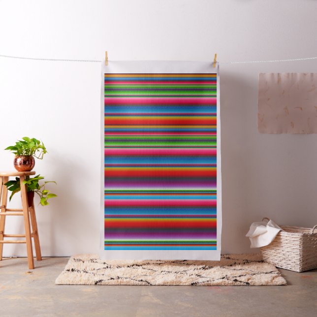 Colourful Stripes Fabric (In Situ)