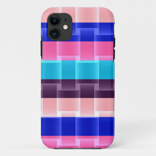 Colourful stripes modern design iPhone 11 case