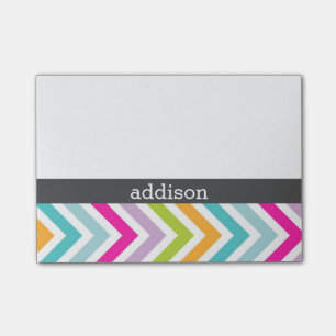 Colourful Stripes Post-it Notes