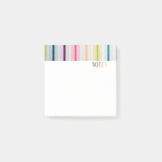 Colourful Stripes Post-It Post-it Notes