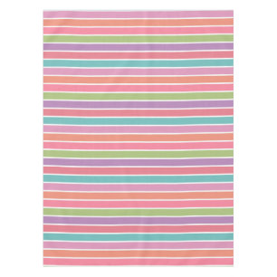 Colourful Stripes table cloth