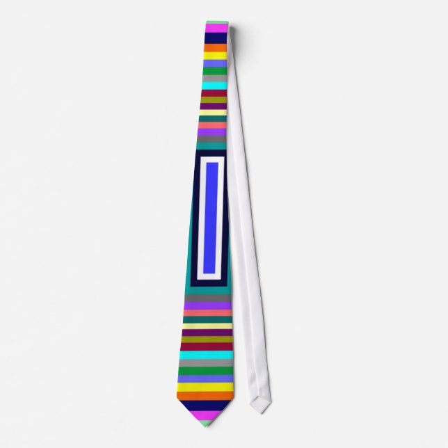 Colourful Stripes Tie (Front)