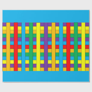 Colourful Stripes Wrapping Paper