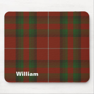 Colourful Stuart of Brute Tartan Plaid Mouse Pad