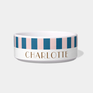 Colourful Stylish Bright Colour Minimalist Stripes Bowl