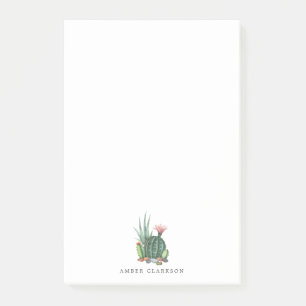 Colourful Succulent Bloom Tall Post-it Notes
