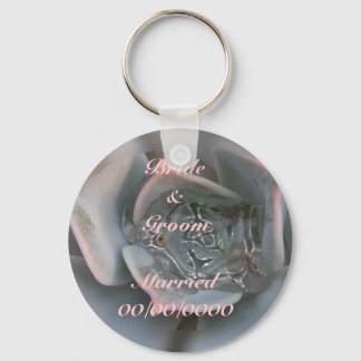 Colourful Succulent Wedding to Customise Key Ring