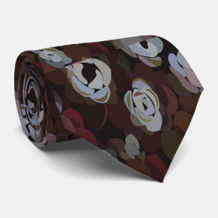 Colourful Succulents Floral Tie