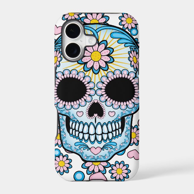 Colourful Sugar Skull (Back)