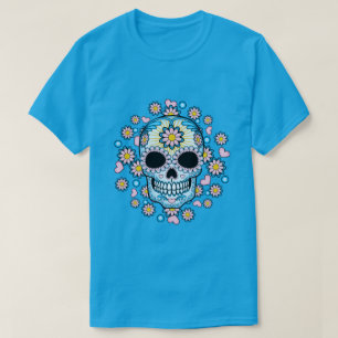 Colourful Sugar Skull T-Shirt