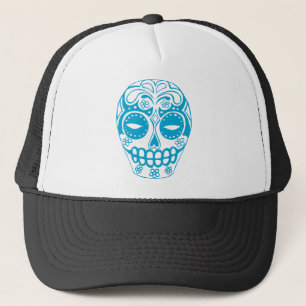 Colourful Sugar Skull Trucker Hat