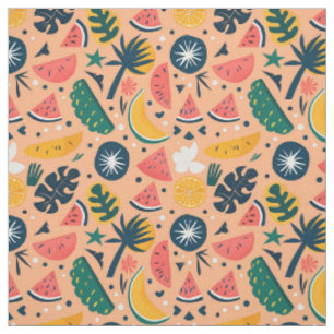 Colourful Summer Fruit Fabric