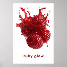 Colourful Summer Fruit Poster