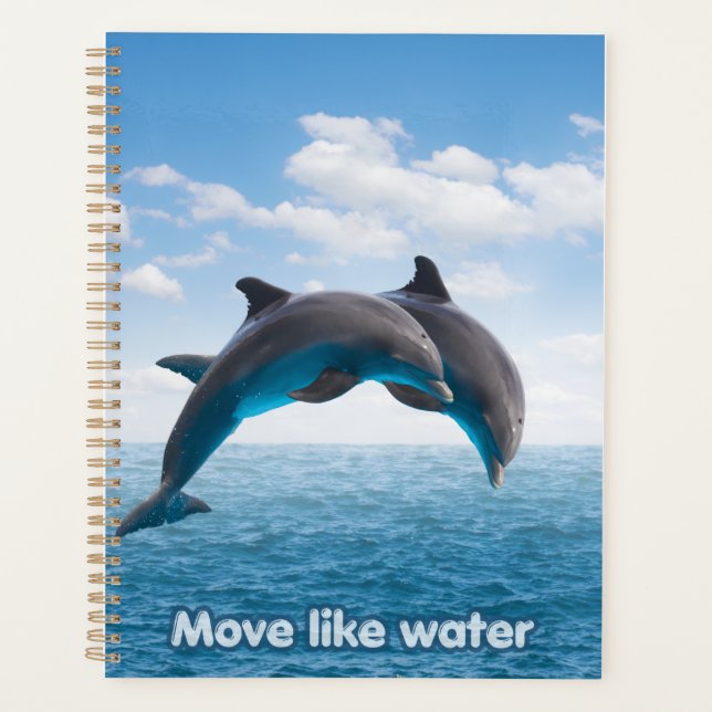 Colourful Summer Notebook Planner (Front)